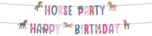 Letter Banner Set - Happy Horse - 1