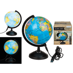 Lamp with LED, Globe,