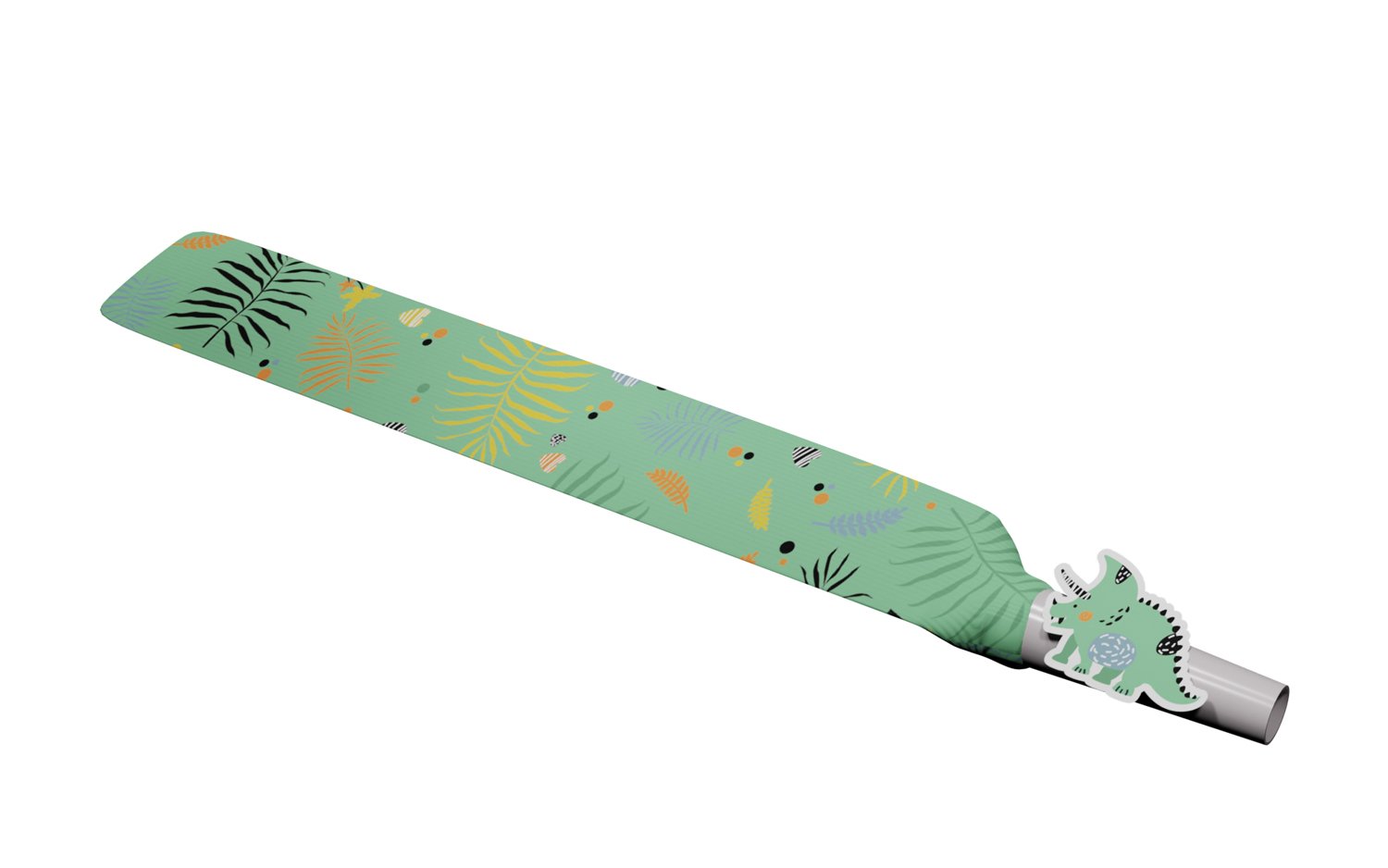 Party Blowers Dino Roars 24cm - 6 pieces - Image 2