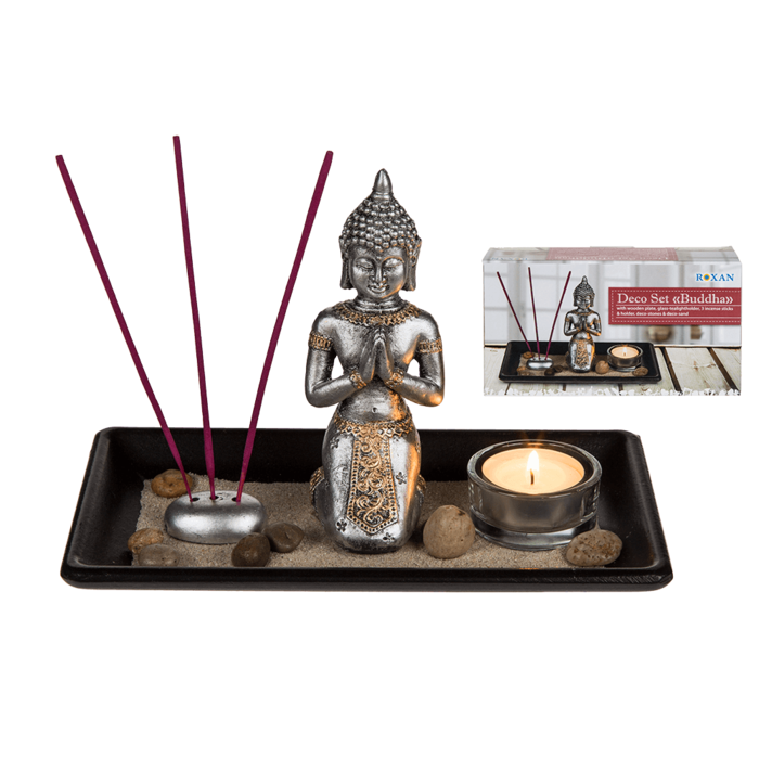 Black wooden tray,