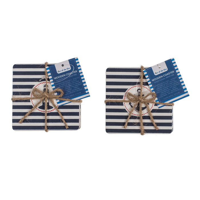 Wooden coaster, Traditional Maritime, - Image 2