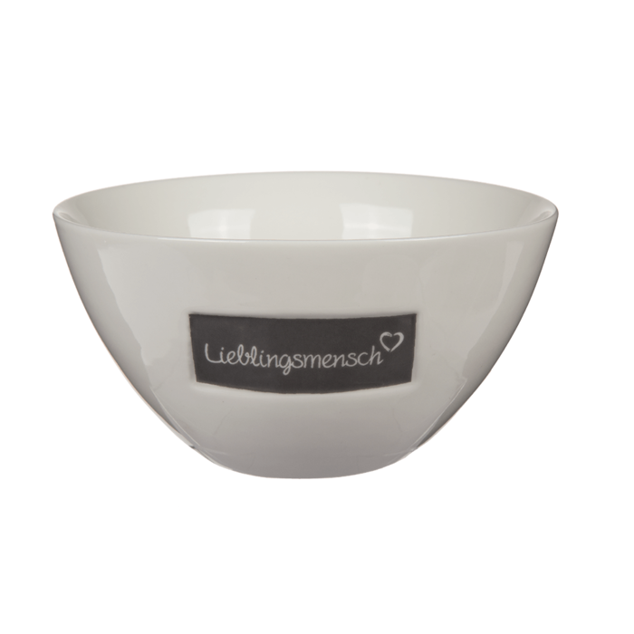 New bone china cereal bowl, Lieblingsmensch, - Image 2