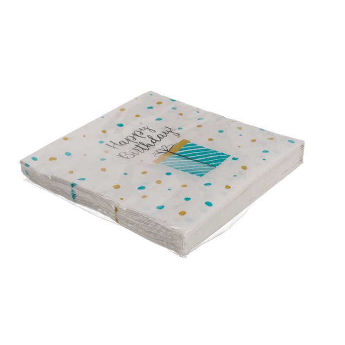 Paper napkins, present with Happy - Image 3