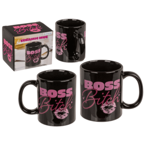 Mug, Boss Bitch, Stoneware,