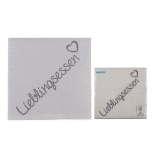 Paper napkins, Lieblingsessen,