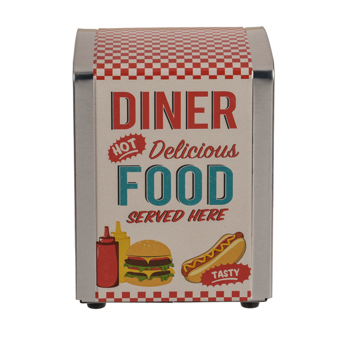 Metal napkin dispenser, Diner, - Image 3