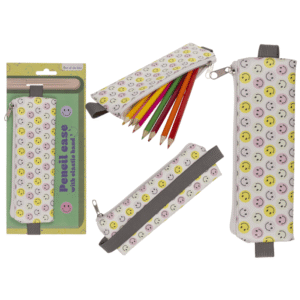 Case with zipper, Be Happy,