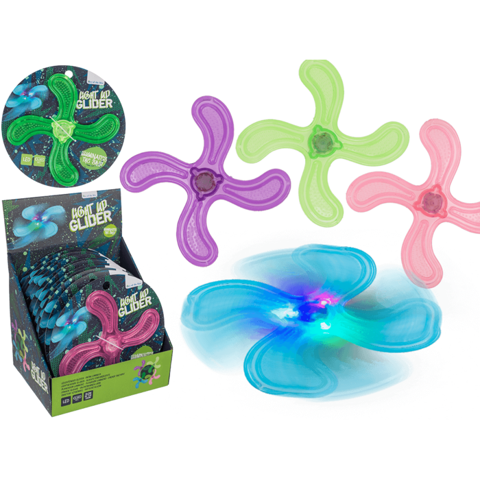 Glow in the Dark Glider - Beach/Pool Toy for Kids & Baby