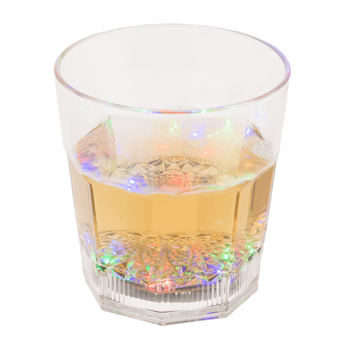 Acrylic-Whisky-glass, set of 2, with colourful LED - Image 4