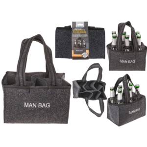 Felt Bottle Bag with 6 compartments, - 71/2655#