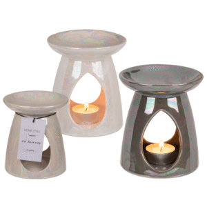 Oil burner, pearly finish,