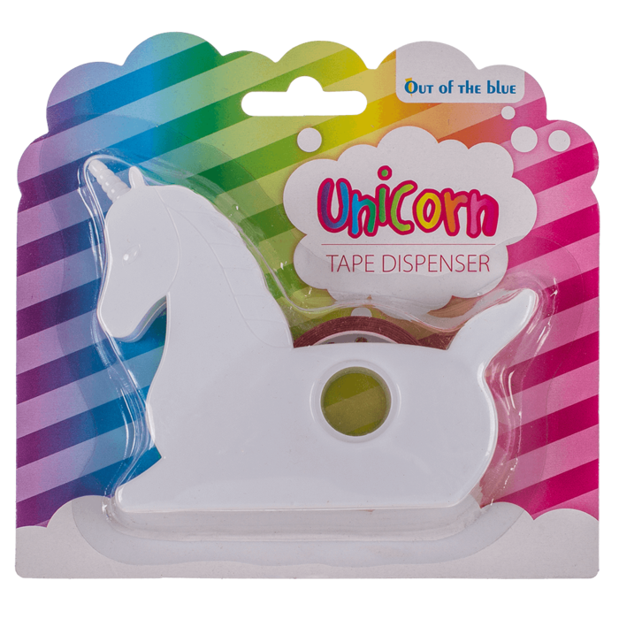 Unicorn Tape Dispenser, with Rainbow tape, - Image 2