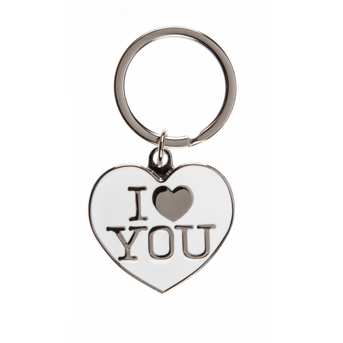 Metal keychain, I love you, - Image 4