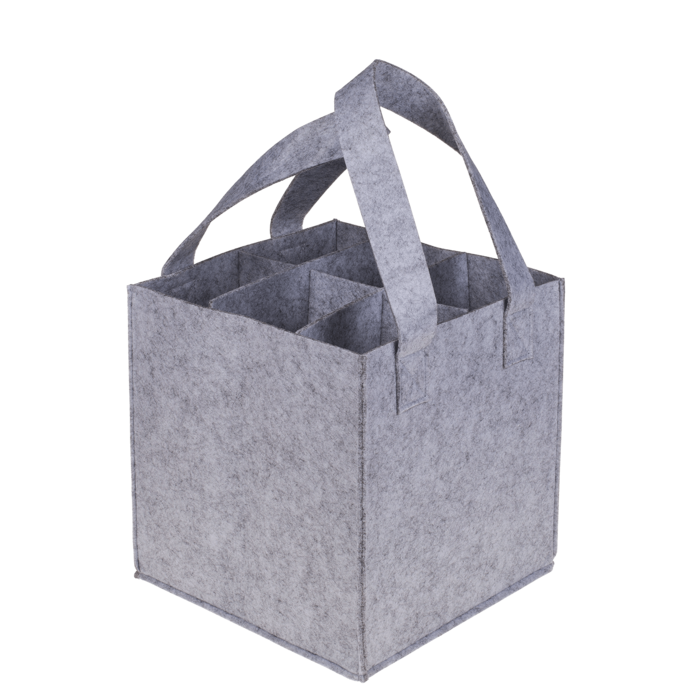 Felt bottle bag for 6 bottles, - Image 2