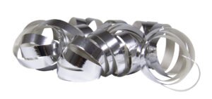 Serpentines Metallic Silver 4m - 2 pieces