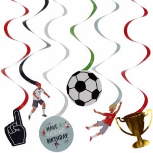 Hanging Decoration - Fantastic Football - 6 pieces