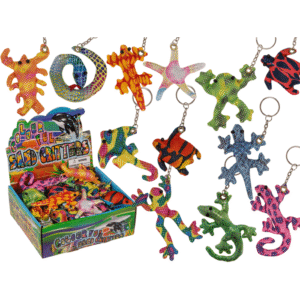 Keychain, Sand filled animals,