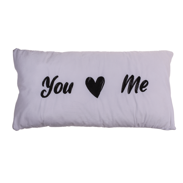 Cushion, You - Me, 30 x 60 cm, - Image 3