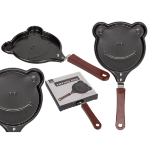 Frying pan, frog,