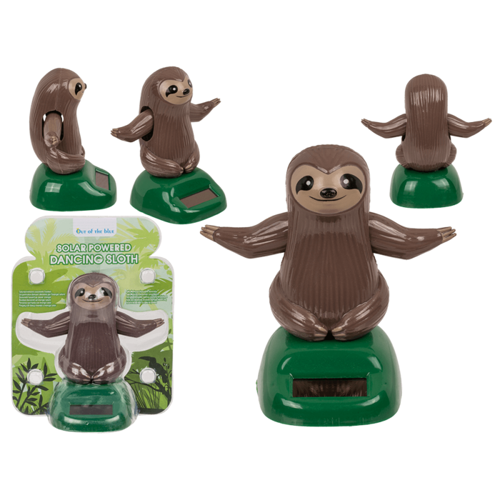 Solar Figurine, Sloth, ca. 11 cm,