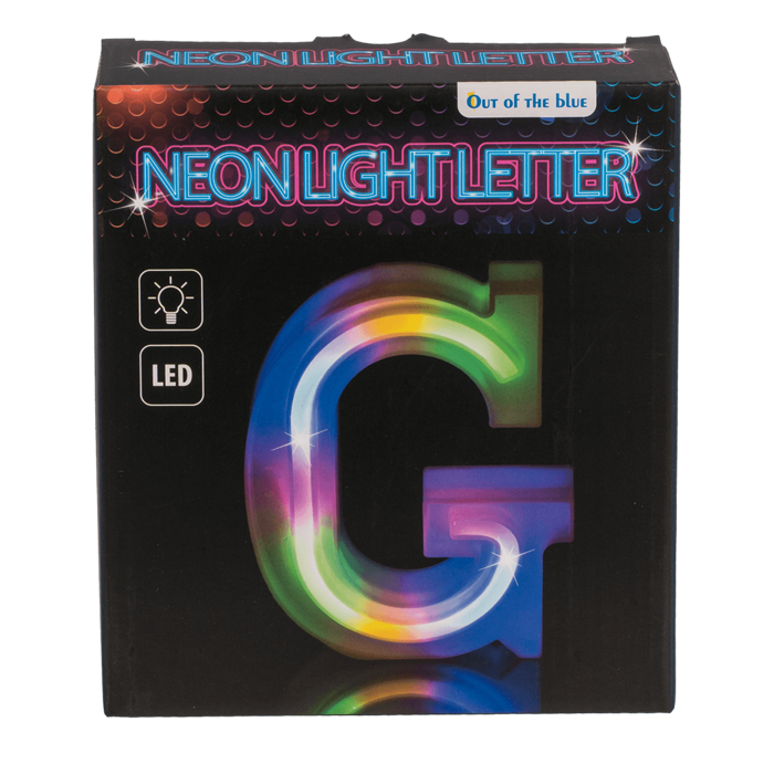 Neon Light Letter,G, Height: 16 cm, for - Image 2