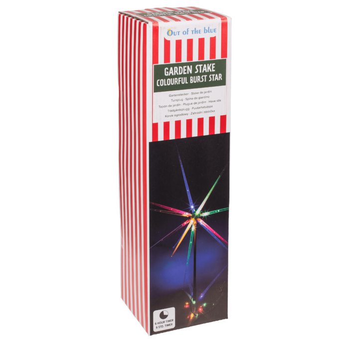 Garden Stake Colourful BurstStar Outdoor/Lawn Light - Image 3