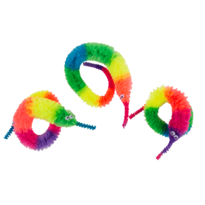 Magic Rainbow Worm, approx. 22 cm, - Image 4