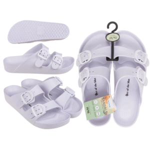 Woman sandals, white, size 39/40,