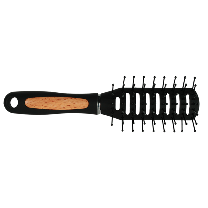 Hairbrush in wooden optic, - Image 2
