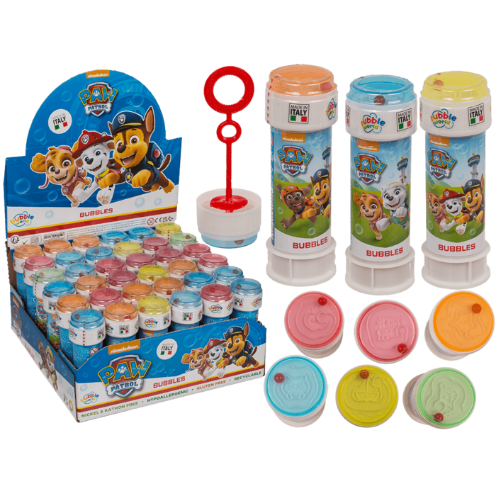 Soap bubbles with puzzle, Paw Patrol,