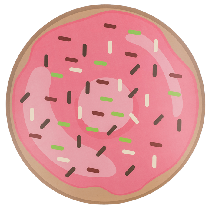 Polypropylen placemat, Donut, - Image 3