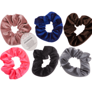 Textile Hair Ribbon, Scrunchie with Zipper Bag, - 76/0436#
