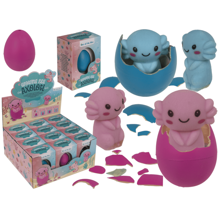 Growing Egg, Axolotl,