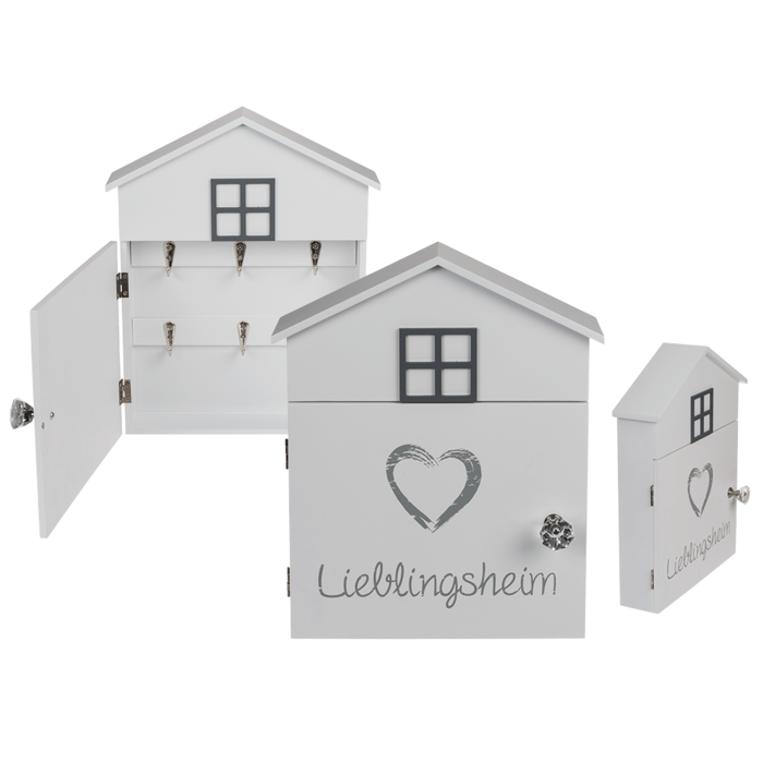 White key holder box, Lieblingsheim,