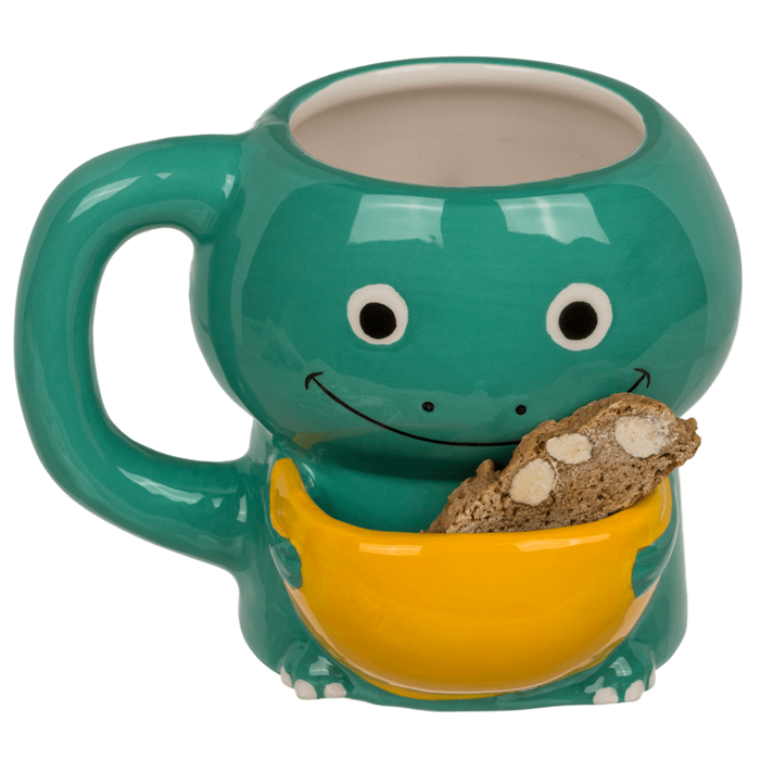 Dolomite Mug, Cookie Cuddler, Dinosaur, - Image 4