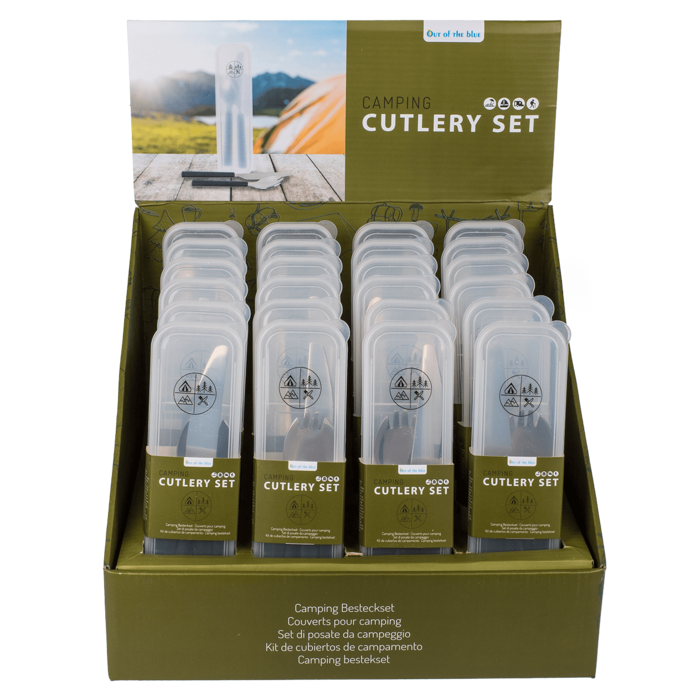 Camping Cutlery Set, 4 pcs set, - Image 2