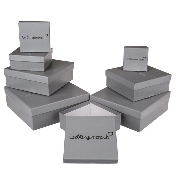 Grey gift box, Lieblingsmensch, - Image 4