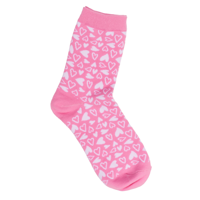 Set of 3 women socks, Hearts, Size 36 - 42, - Image 3