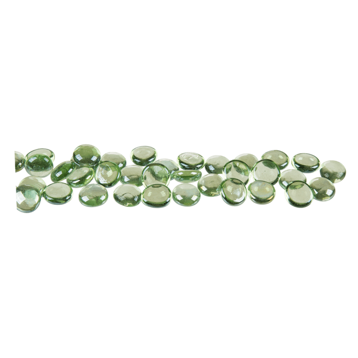 Deco glass nuggets, 6 colours ass., - Image 3
