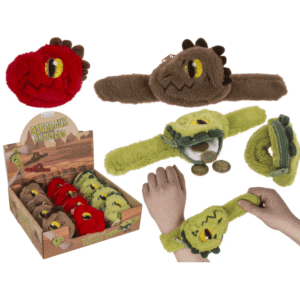 Snapband with plush zipper push, - 61/6730#