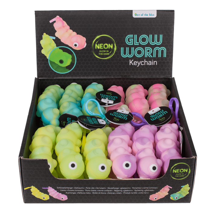 Key chain, Glow Worm, Glow in the Dark, - Image 2