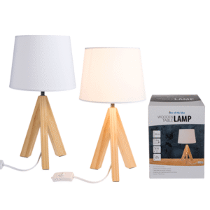 Wooden table lamp I,