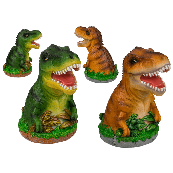 Polyresin savings bank, Dinosaur,