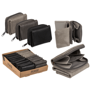 Imitation leather purse,