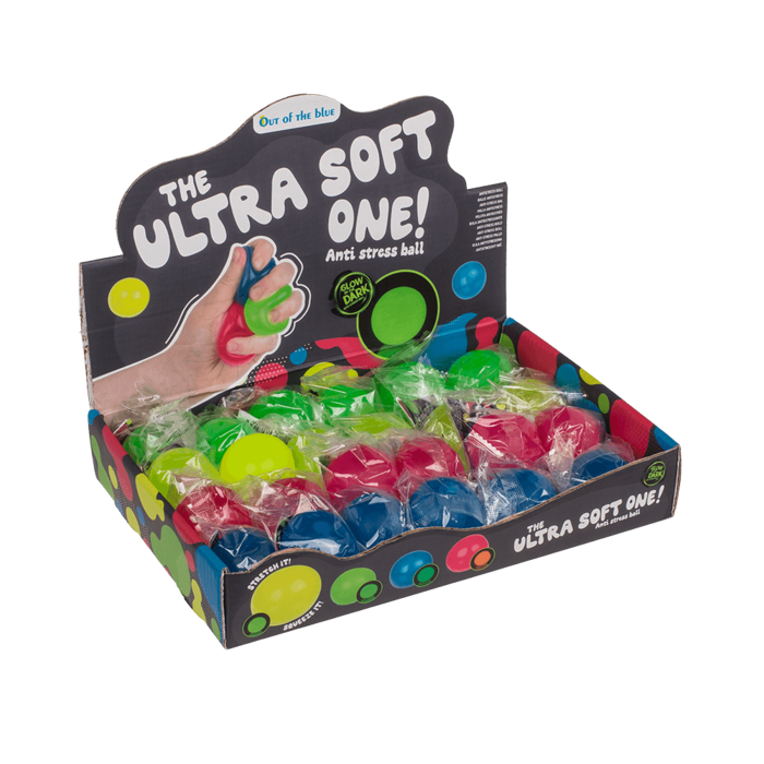 Ultra soft anti stress ball, Glow in the Dark, - Image 3