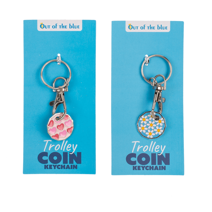 Metal Keychain with trolley Coin, - Image 4