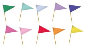 Picks Flag - Stripetastic - 10 pieces