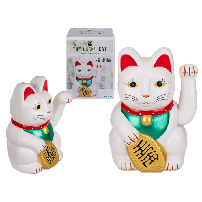 Waving cat,
