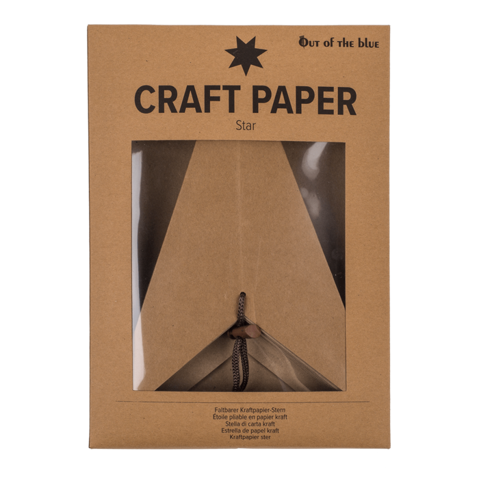 Foldable craft paper star, D: ca. 60 cm, - Image 2