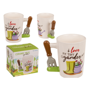 Mug, Tiny Garden, Stoneware,